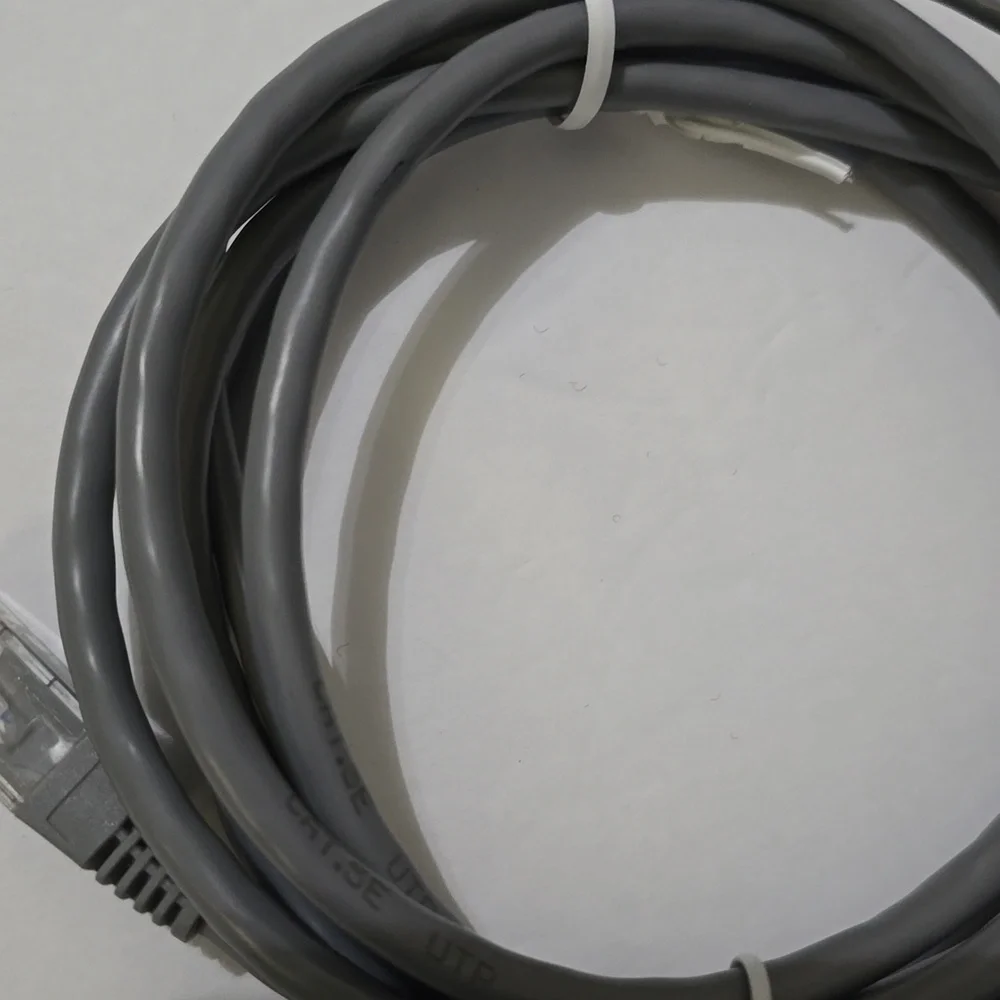 Grey Ethernet Cable ~6 Feet 6 inches